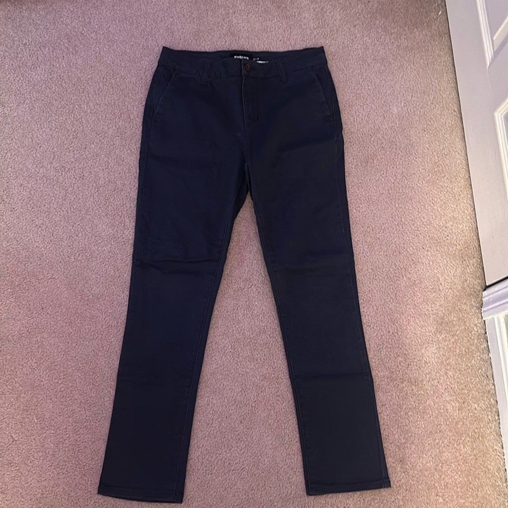 RSQ Navy Blue slim khaki pants 30x30